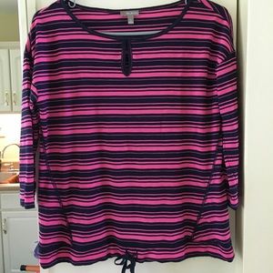 Talbots Striped Top